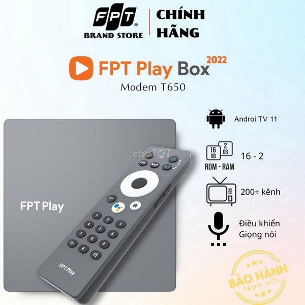 FPT Play Box T650 - Điều khiển giọng nói thông minh